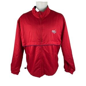 Washington Capitals Men XXL Red Full Zip Jacket NHL Hockey